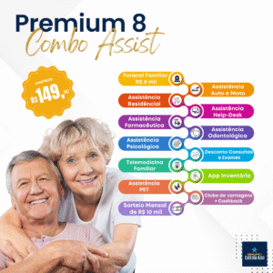 PLANO SUPER COMBO ASSIST PREMIUM 8 +25 – FAMILIAR  (15 produtos)