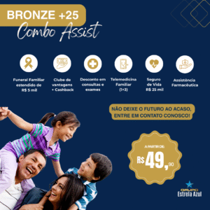 PLANO SUPER COMBO ASSIST BRONZE +25  FAMILIAR  (7 produtos)