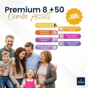 PLANO SUPER COMBO ASSIST PREMIUM 8 +50  FAMILIAR  (07 COBERTURAS)