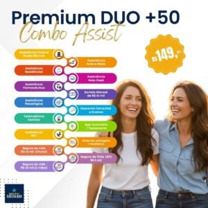 PLANO SUPER COMBO ASSIST PREMIUM DUO  02 PESSOAS  (16 coberturas)
