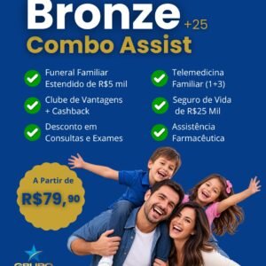 PLANO SUPER COMBO ASSIST BRONZE +25 FAMILIAR (7 produtos)