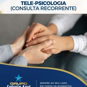 TELE-PSICOLOGIA – CONSULTA RECORRENTE MENSAL (02 CONSULTAS QUINZENAIS SEM TEMPO LIMITE)